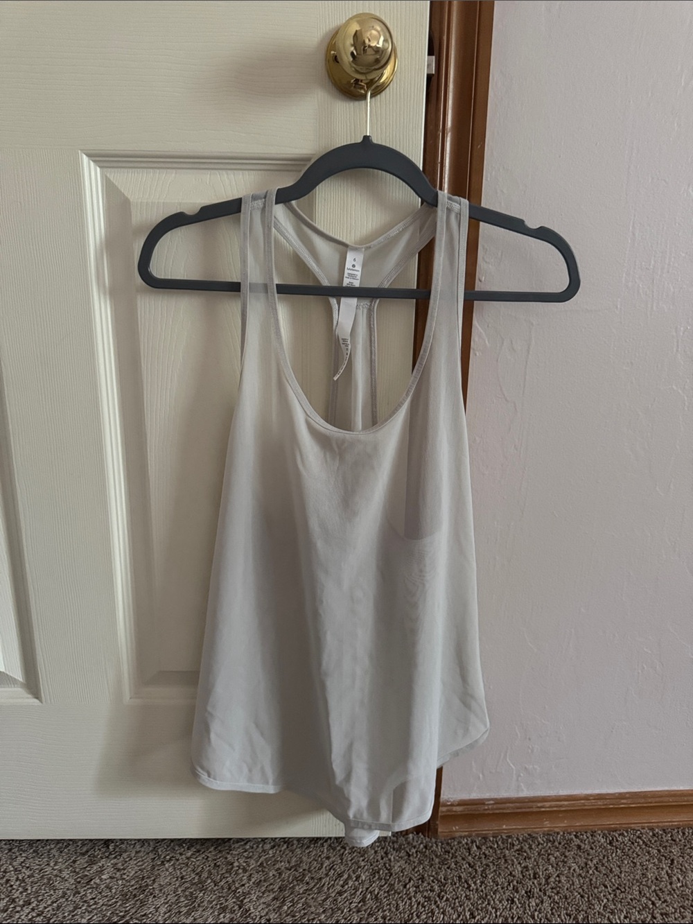 Lululemon mesh tank top